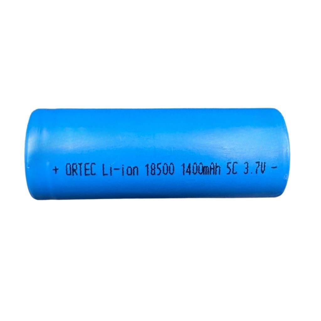3.7V 1400mAh Li-ion 18500 5-C Şarj Edilebilir Pil