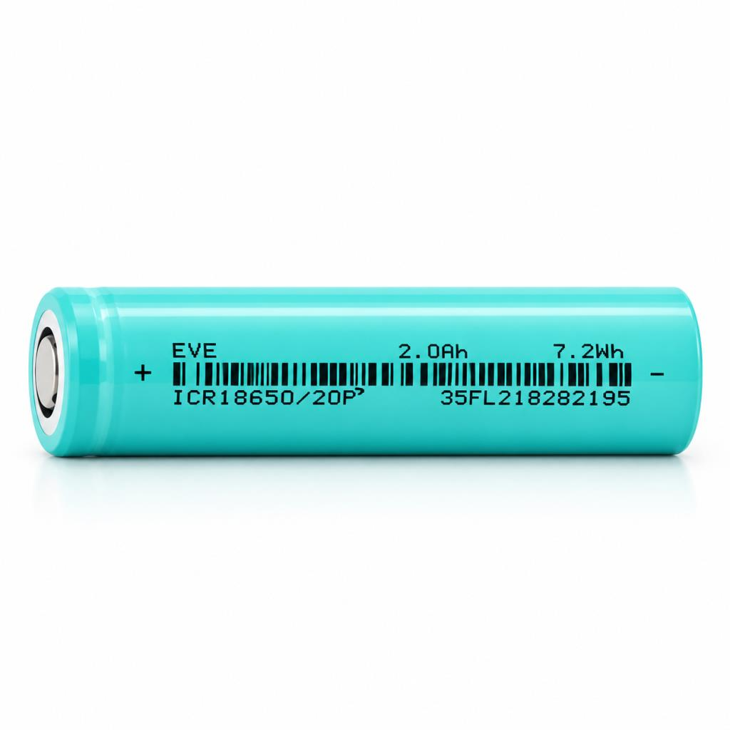 EVE 18650-20P-3.7V 2000 Mah Li-ion Şarjlı Pil