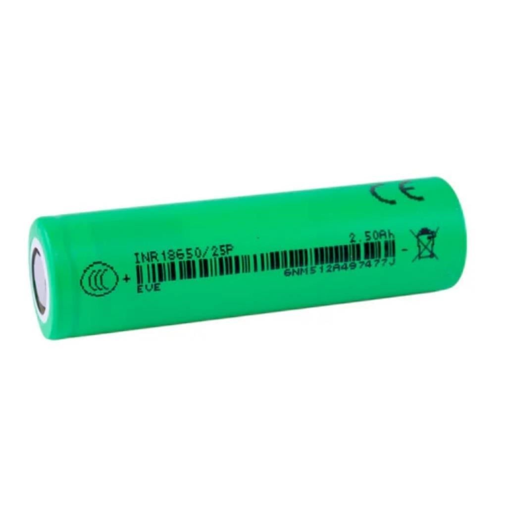 EVE INR18650 3.7V 2500mAh 12C Li-Ion Şarj Edilebilir Pil