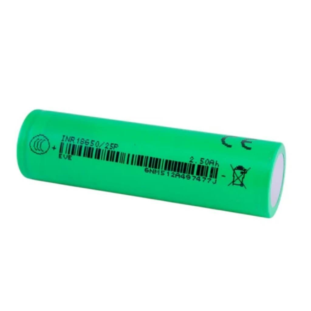 EVE INR18650 3.7V 2500mAh 12C Li-Ion Şarj Edilebilir Pil