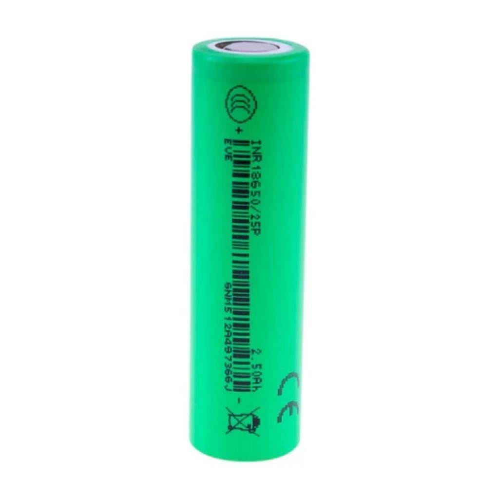 EVE INR18650 3.7V 2500mAh 12C Li-Ion Şarj Edilebilir Pil
