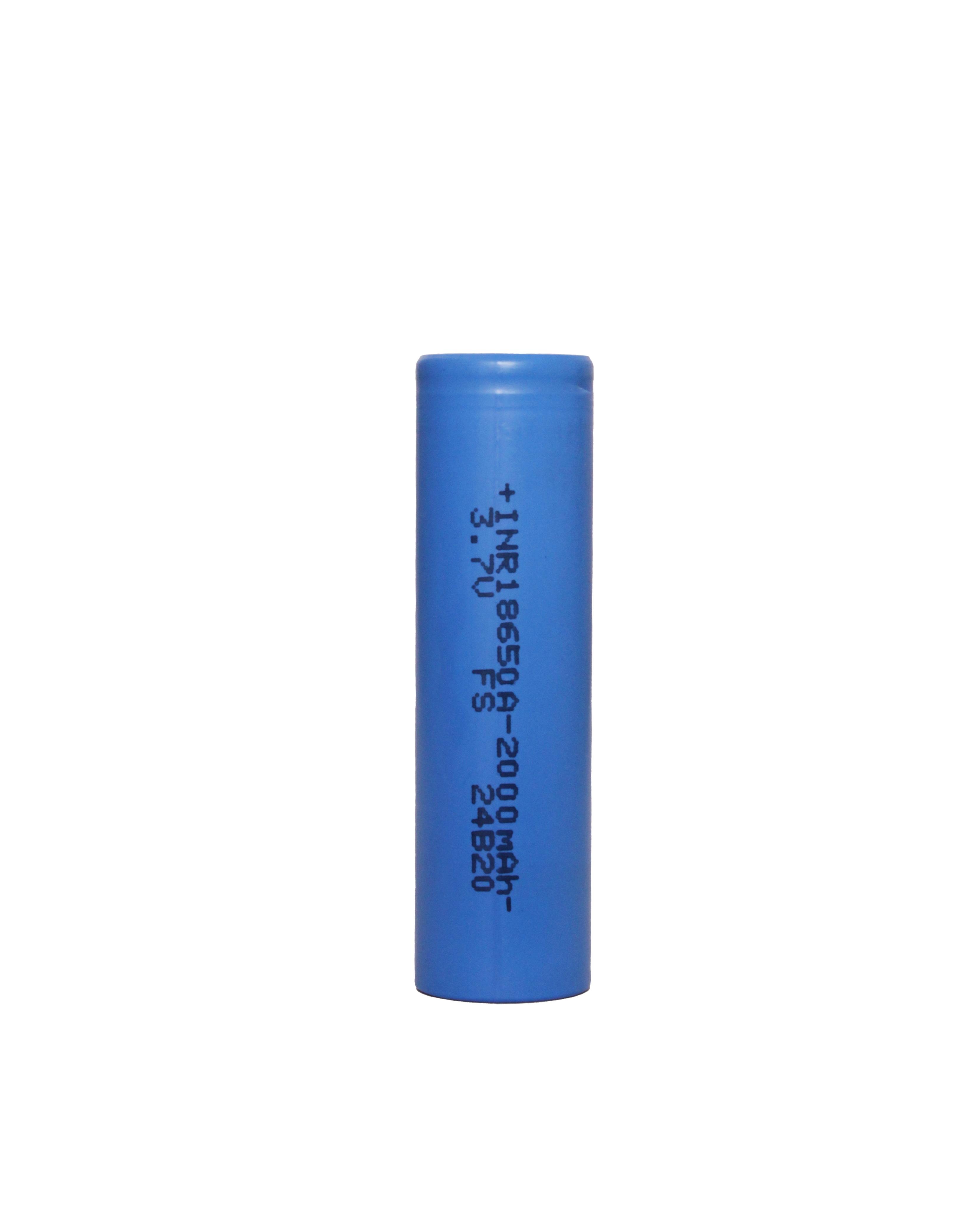 FS Li-Ion 18650 3.7V 2000mAh  Şarj Edilebilir Pil