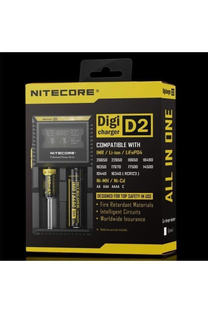 Nıtecore D2 Pıl Dolum Kıtı (Dıgıcharger)