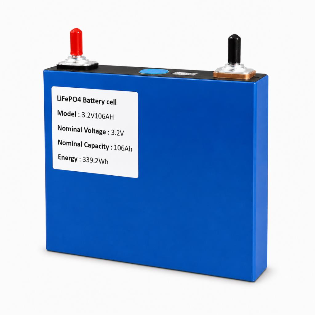 OR-TEC 3.2V 106Ah LiFePo4 Gotion Prizmatik Pil Hücresi