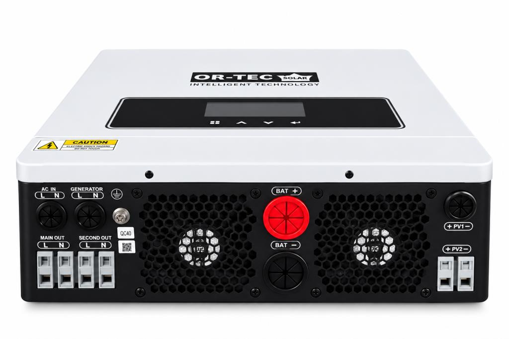 OR-TEC 48V 6.5kW Paralel Destekli Wi-Fi Çift MPPT Akıllı İnverter