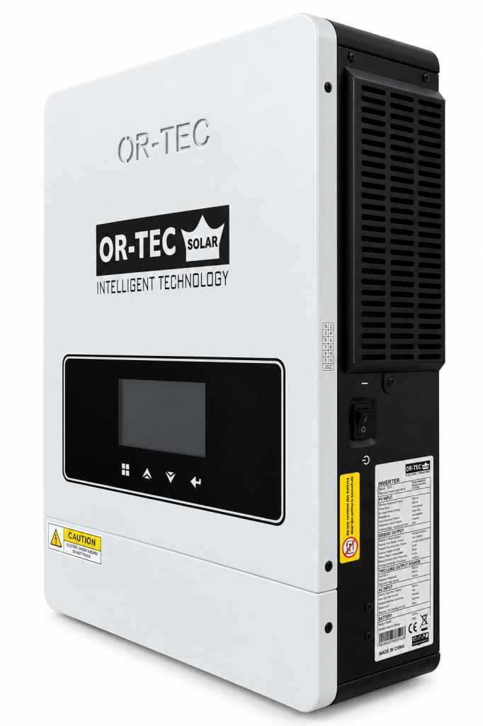 OR-TEC 48V 6.5kW Paralel Destekli Wi-Fi Çift MPPT Akıllı İnverter