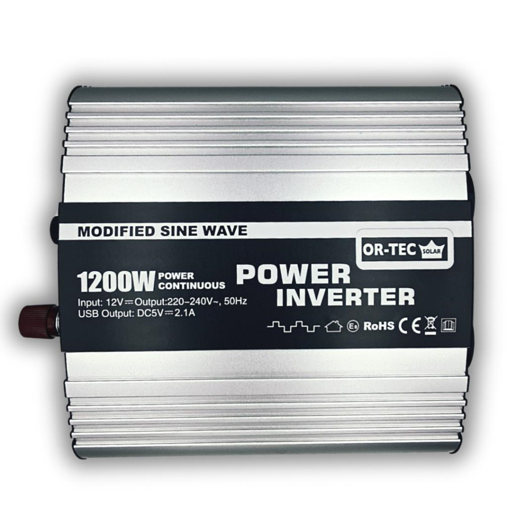 Or-Tec Solar 12v 1200W Modifiye Sinüs İnverter