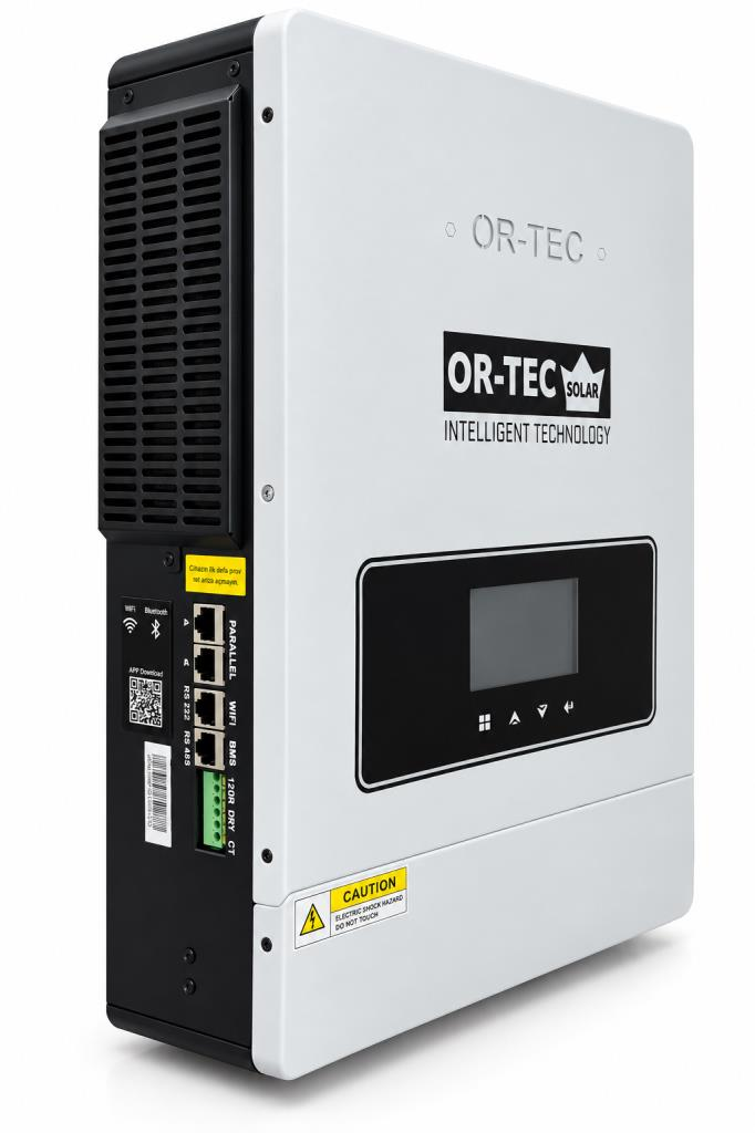 OR-TEC Solar 48V 12kW Paralel Destekli Wİ-Fİ MPPT Akıllı İnverter 