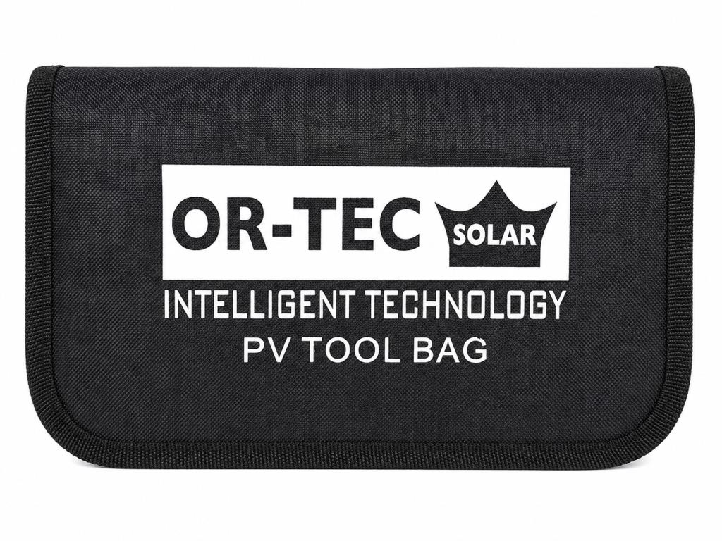 OR-TEC Solar MC4 Konnektör Sıkma Pensesi Seti Çantalı – Güneş Paneli Kablo Sıyırma, Kesme ve Krimp Takımı
