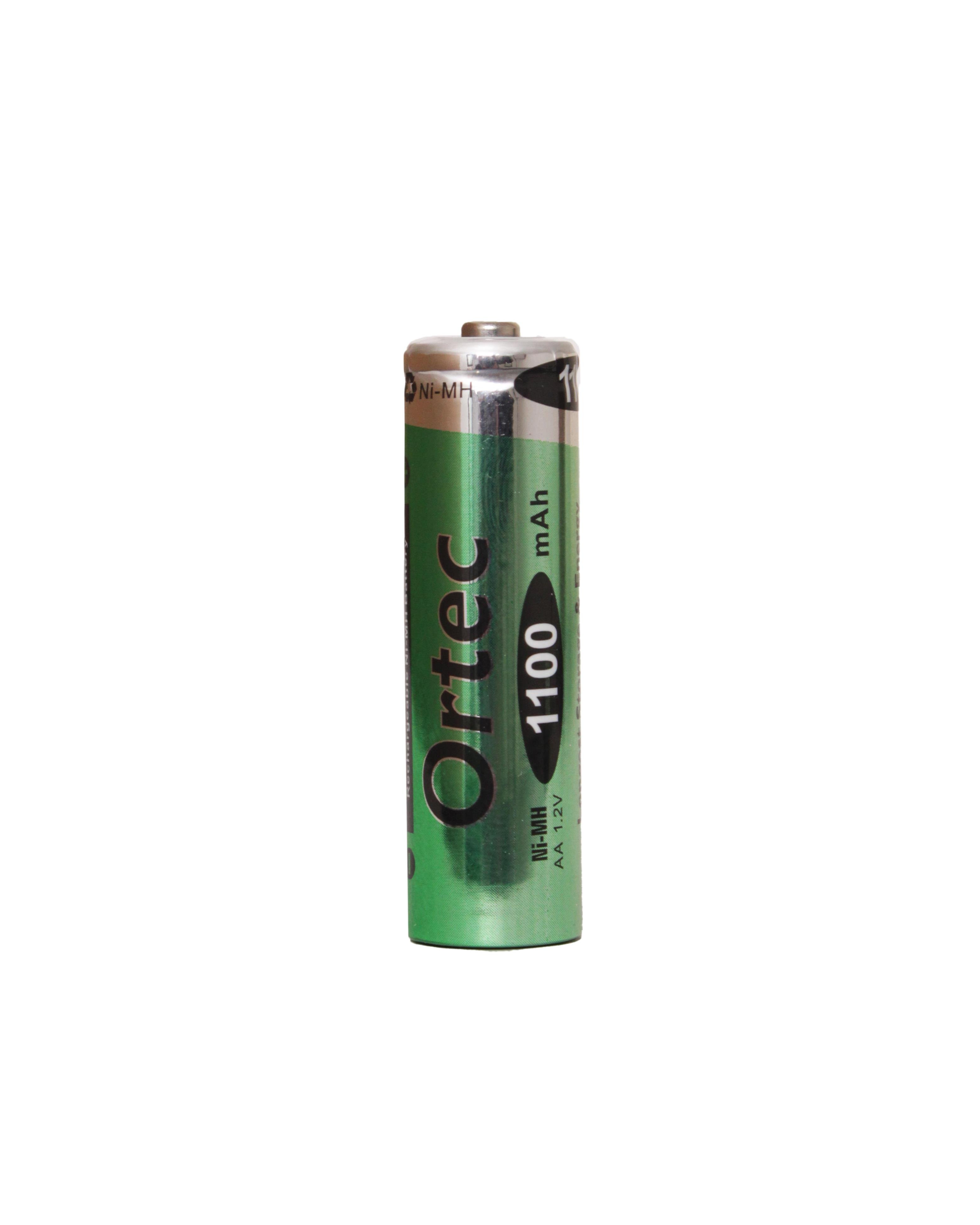 Ortec AA 1.2V Ni-Mh 1100mAh Şarj Edilebilir Kalem Pil 