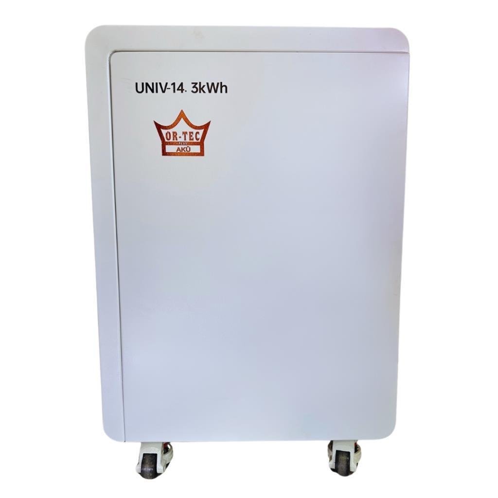 Ortec Lityum 14.3 kWh 51.2V 280Ah LiFePO4 Ev Depolama Sistemleri