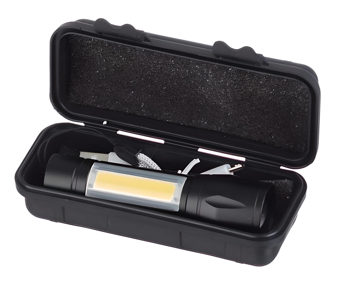 Powerdex Şarjlı Metal Led'li El Feneri PD-5568