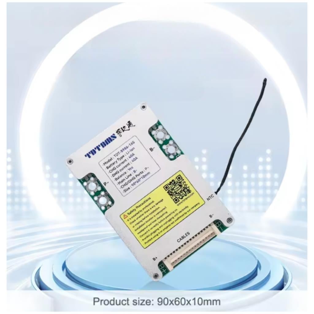 TDT LiFePO4 16S 48V 40A BMS Balanslı