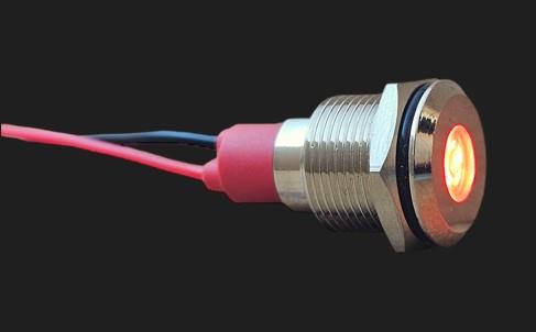 12 MM METAL KABLOL7U SİNYAL LAMBASI IP67