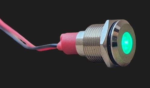 12 MM METAL KABLOL7U SİNYAL LAMBASI IP67