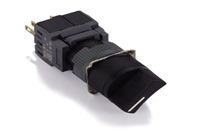 16mm Yuvarlak Yaylı Mandal Buton 0-1 1NO+1NC 4 Pin