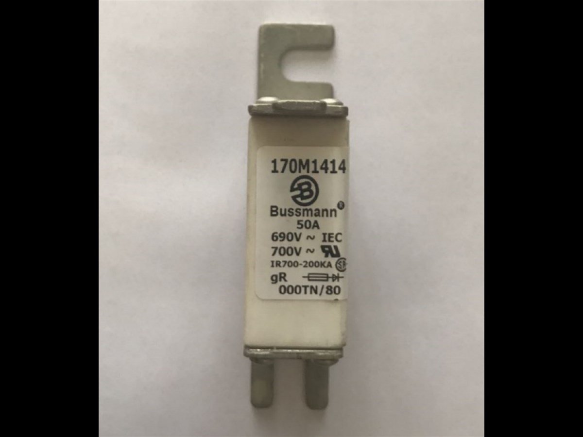 Bussmann 170M1414 50A Tabana Montaj Hızlı Sigorta