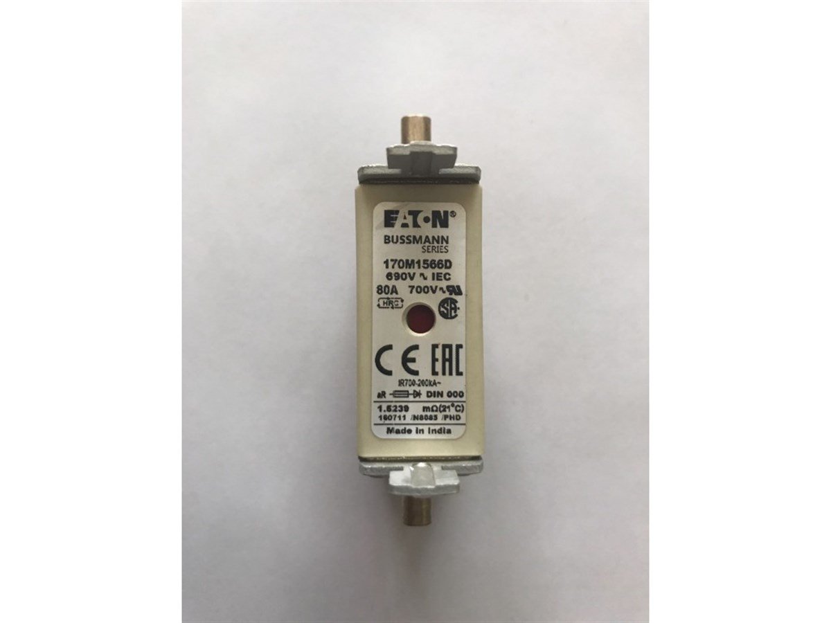 Bussmann 170M1566 80A NH000 Hızlı Bıçaklı Sigorta