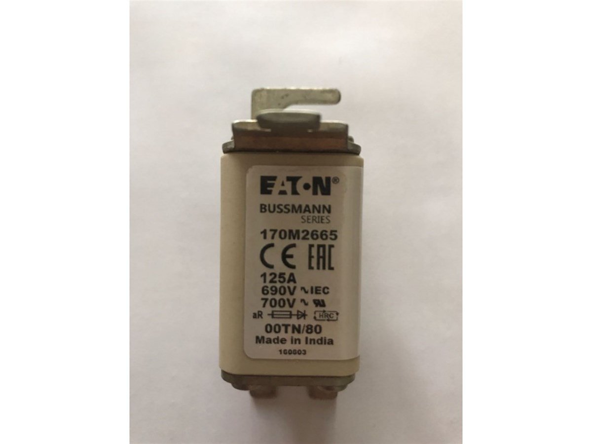 Bussmann 170M2665 125A Tabana Montaj NH00 Sigorta