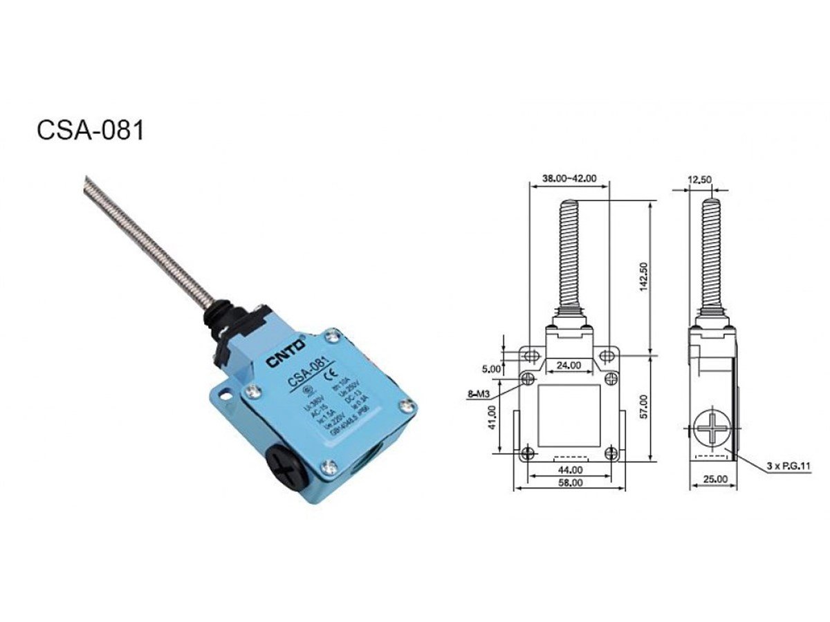 CNTD CSA-081 Spiral Telli Limit Switch