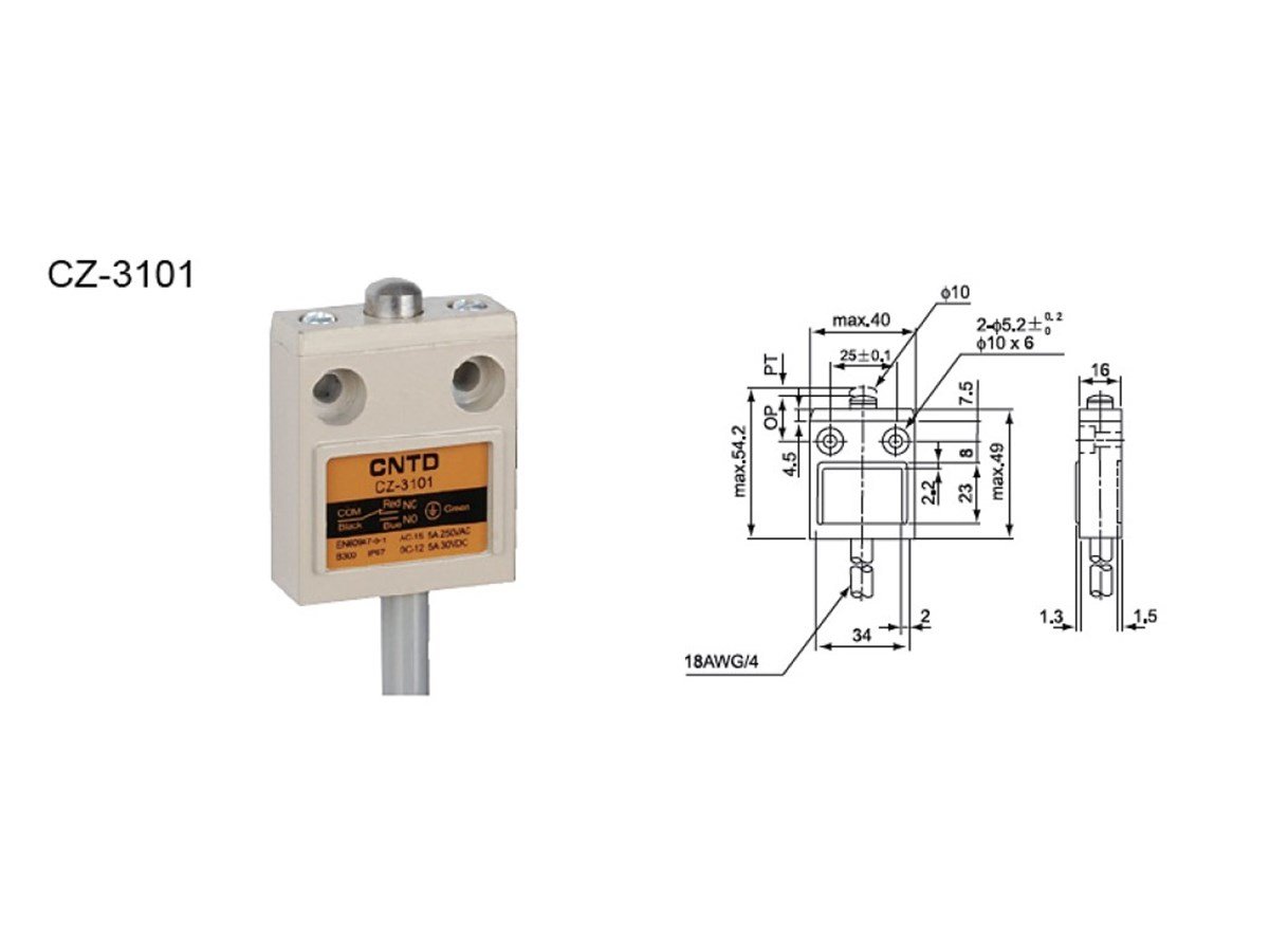 CNTD CZ-3101 Pim Limit Switch