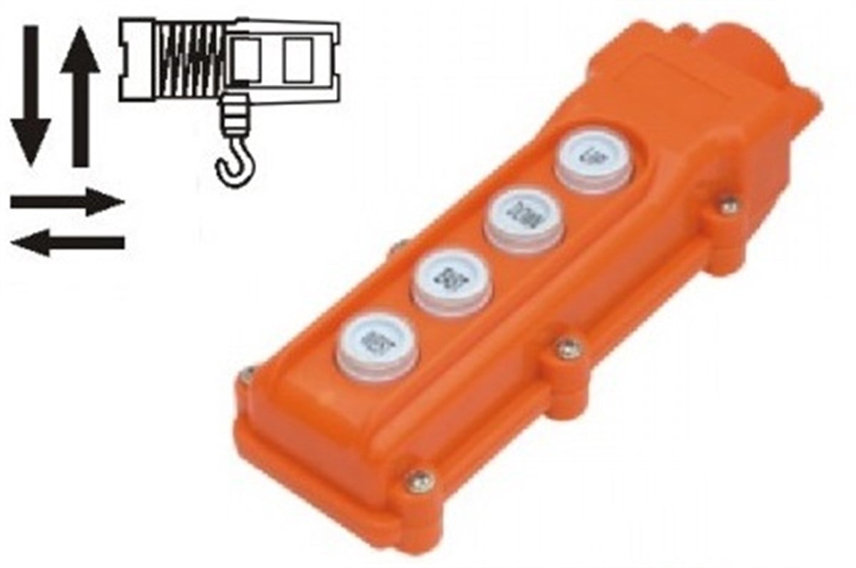 COB-62 Tek Hız- 4 Yön Vinç Butonu
