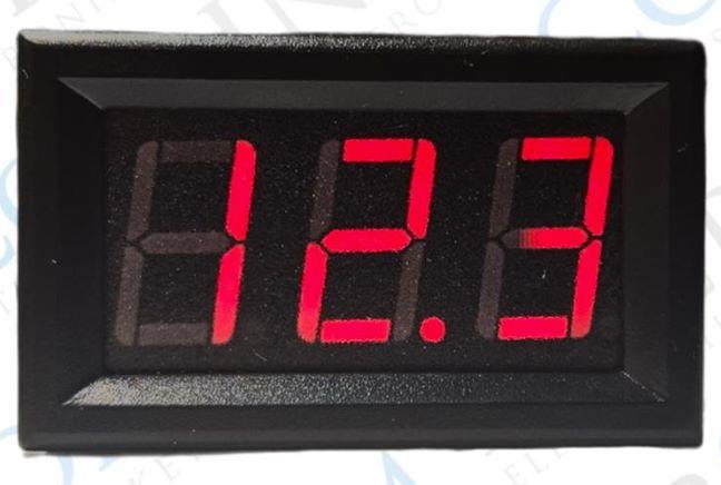 DİJİTAL VOLTMETRE DC 5-120V 2P