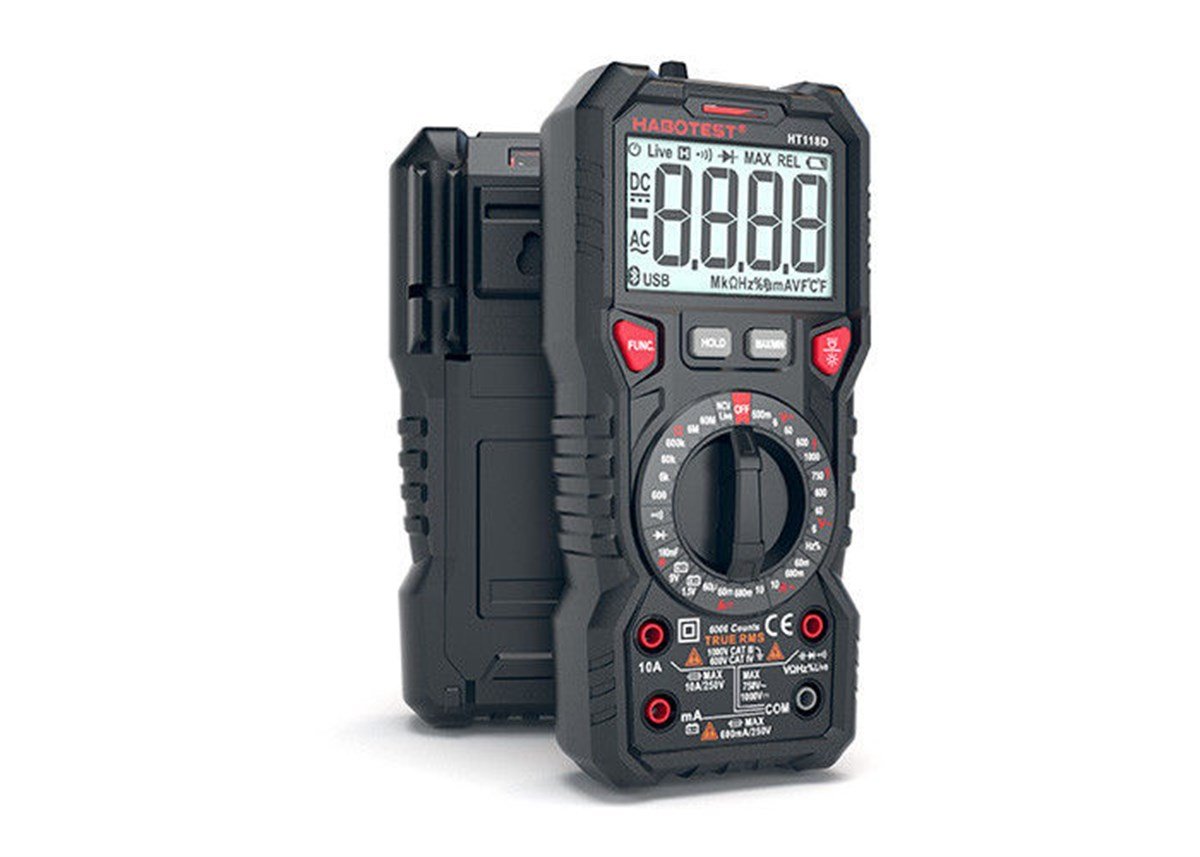 HABOTEST HT118D TRUE RMS DİJİTAL MULTİMETRE ÖLÇÜ ALETİ ÖLÇÜM CİHAZI