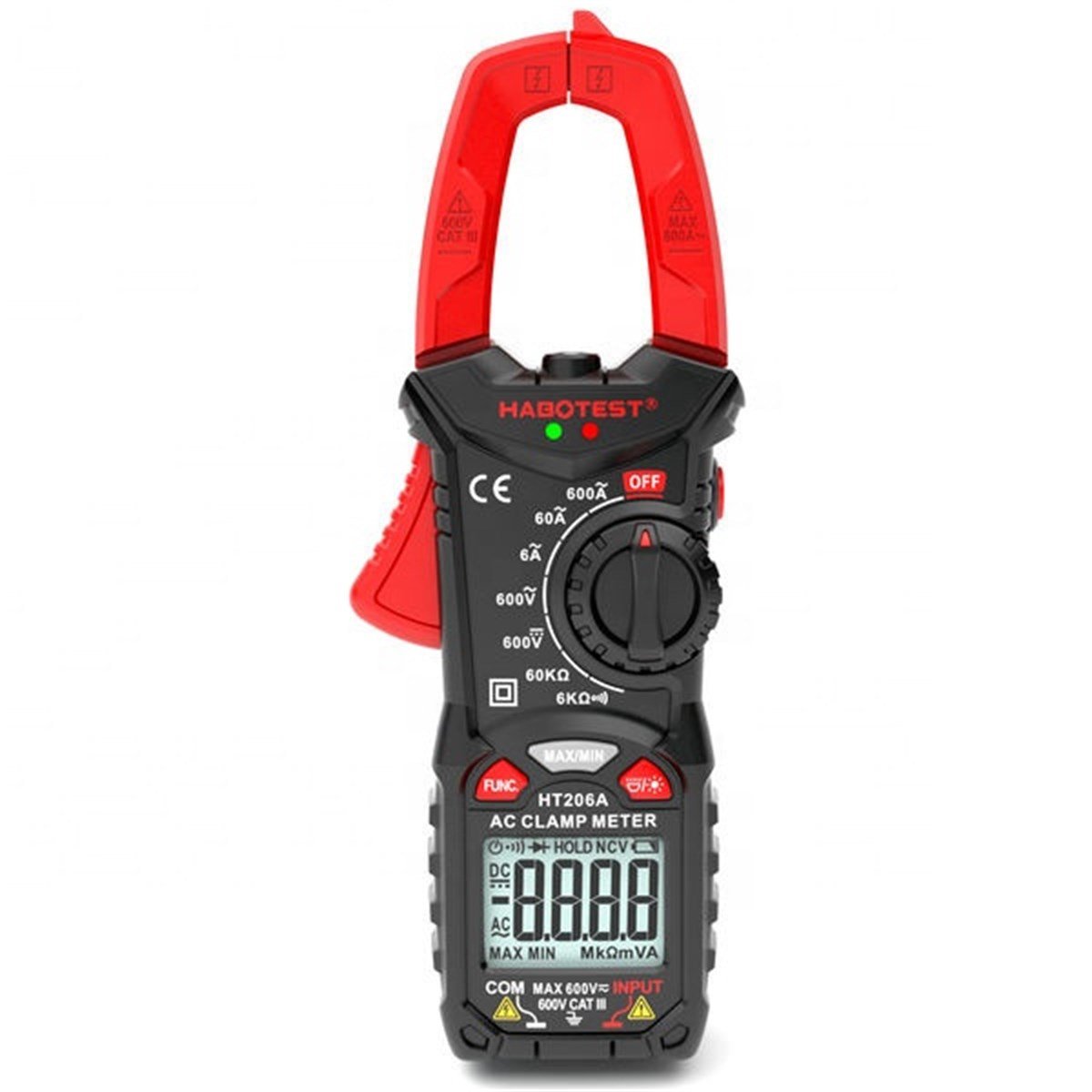 HABOTEST HT206A DİJİTAL PENSAMPERMETRE ÖLÇÜ ALETİ ÖLÇÜM CİHAZI