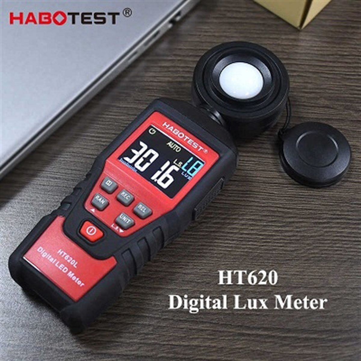 HABOTEST HT620L PROFESYONEL DİJİTAL LED IŞIK ÖLÇER