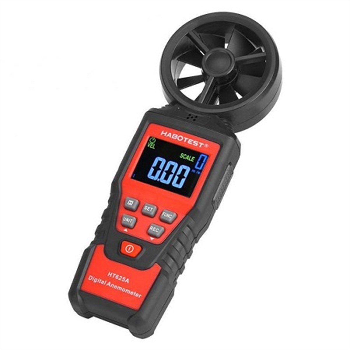HABOTEST HT625A DİJİTAL ANEMOMETRE HAVA HIZI ÖLÇER ÖLÇÜ ALETİ ÖLÇÜM CİHAZI