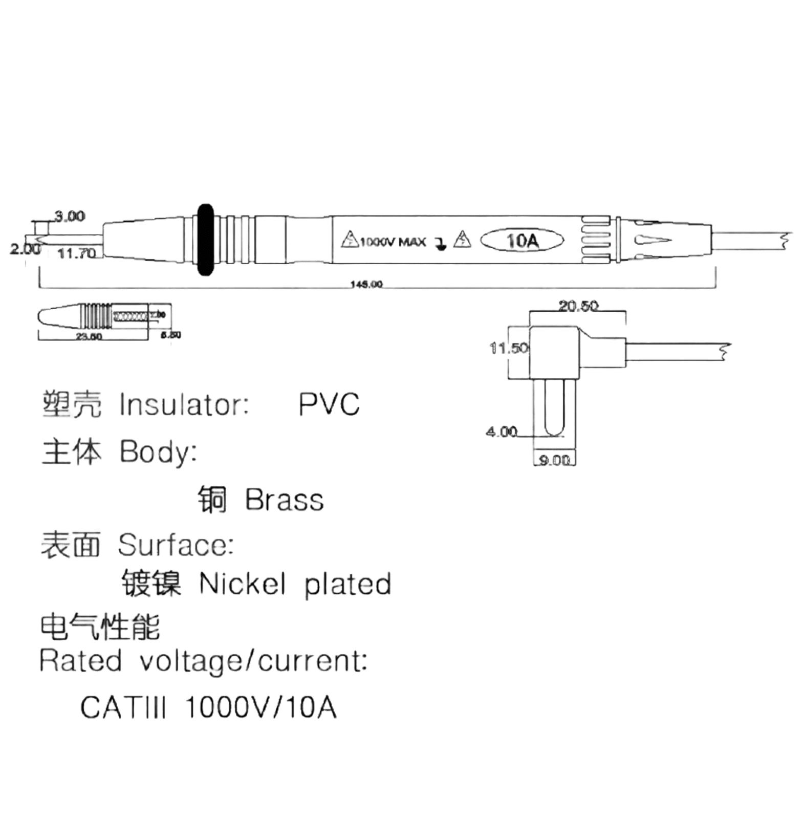 IC-242 Ölçü Aleti Probu (Kaliteli)