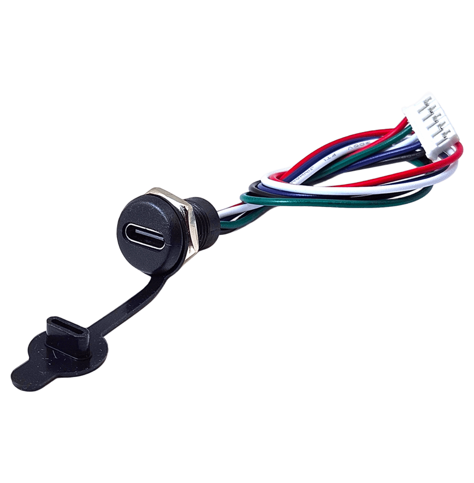 IC-266T-2 Pano Tip TYPE-C Şase Dişi 5P - Şarj + Data