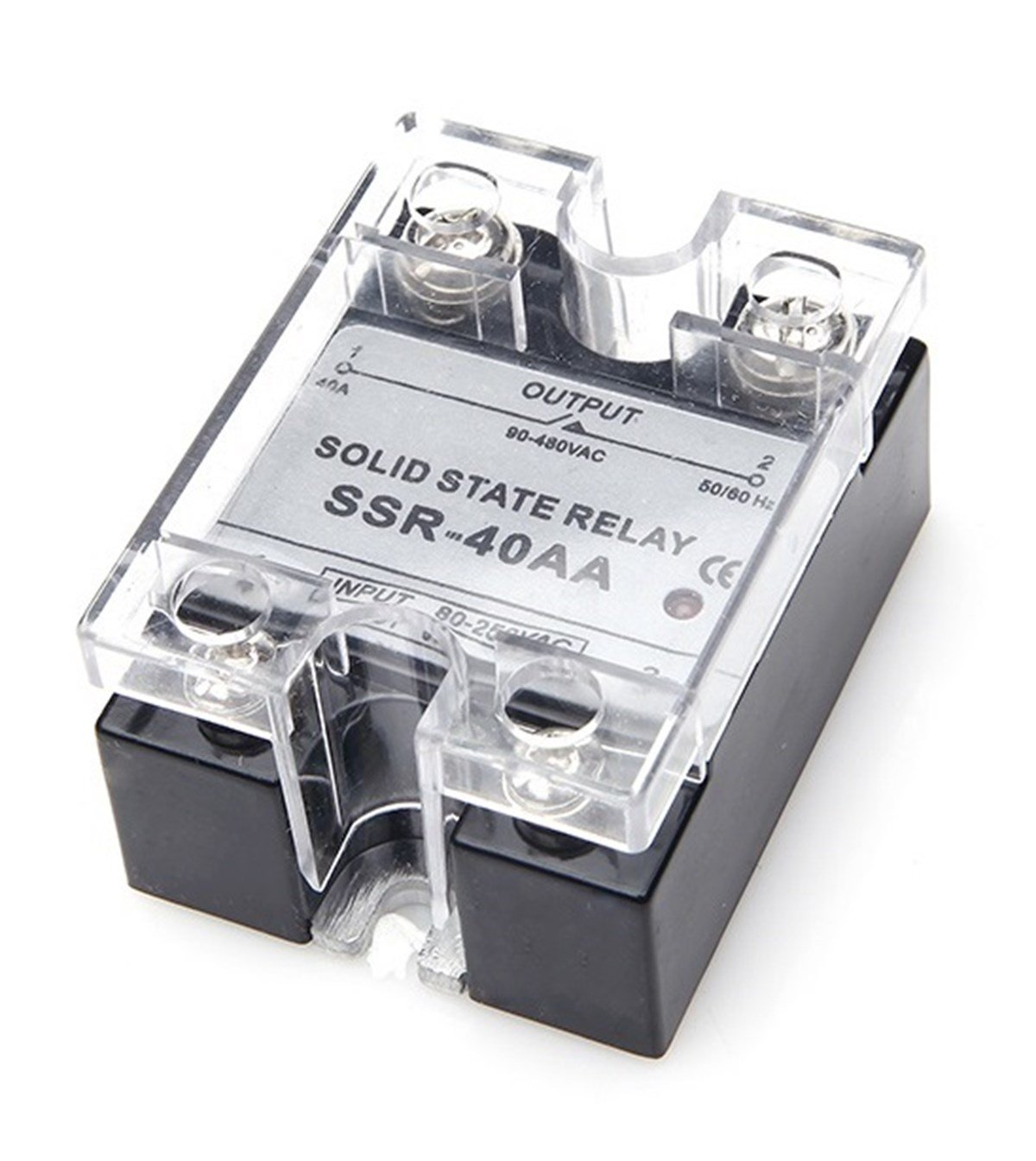 Leaglo 50A Monofaze SSR Röle DC-AC