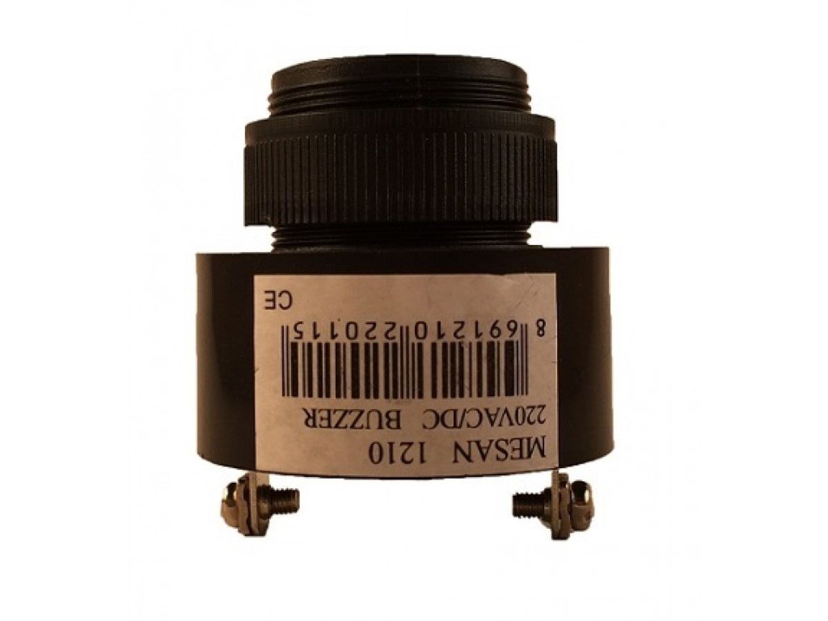 Mesan 1210 Kesik Kesik Çalan 220 V Buzzer
