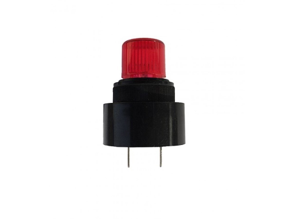 Mesan 1211 LED Işıklı Buzzer 90 dB 220VAC DC