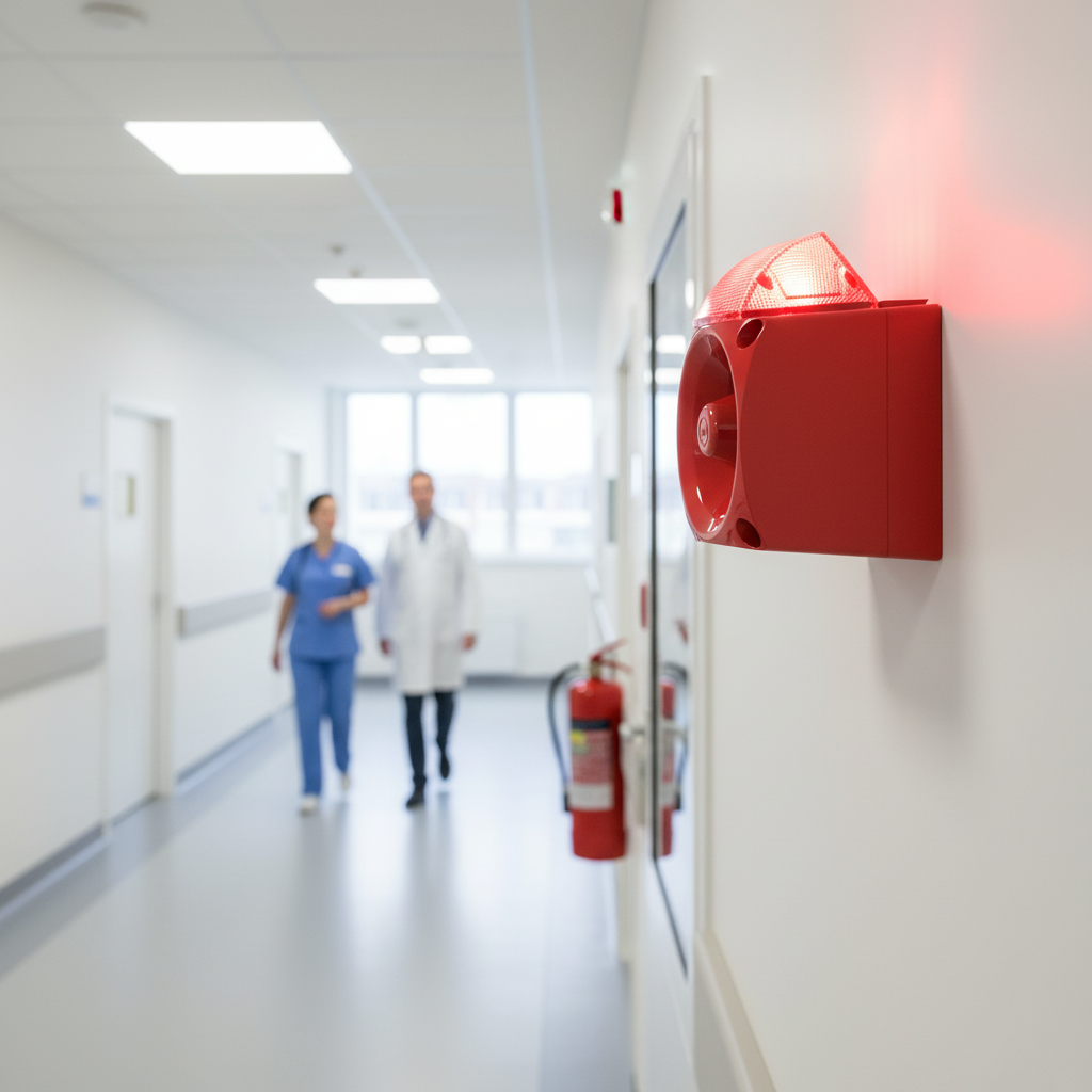 MESAN MS 3051.1.10.12-30VDC ENDÜSTRİYEL LED USB MP3 ÖZELLİKLİ SİREN KIRMIZI GÖVDE