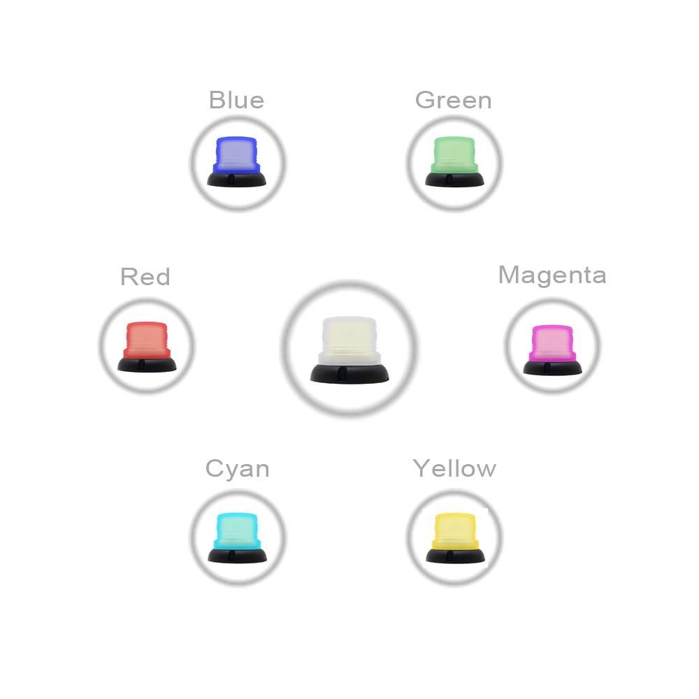 MESANMS 755.12-24VAC/DCØ90 RGB LED İKAZ LAMBA BUZZERLI KONTAK TİP