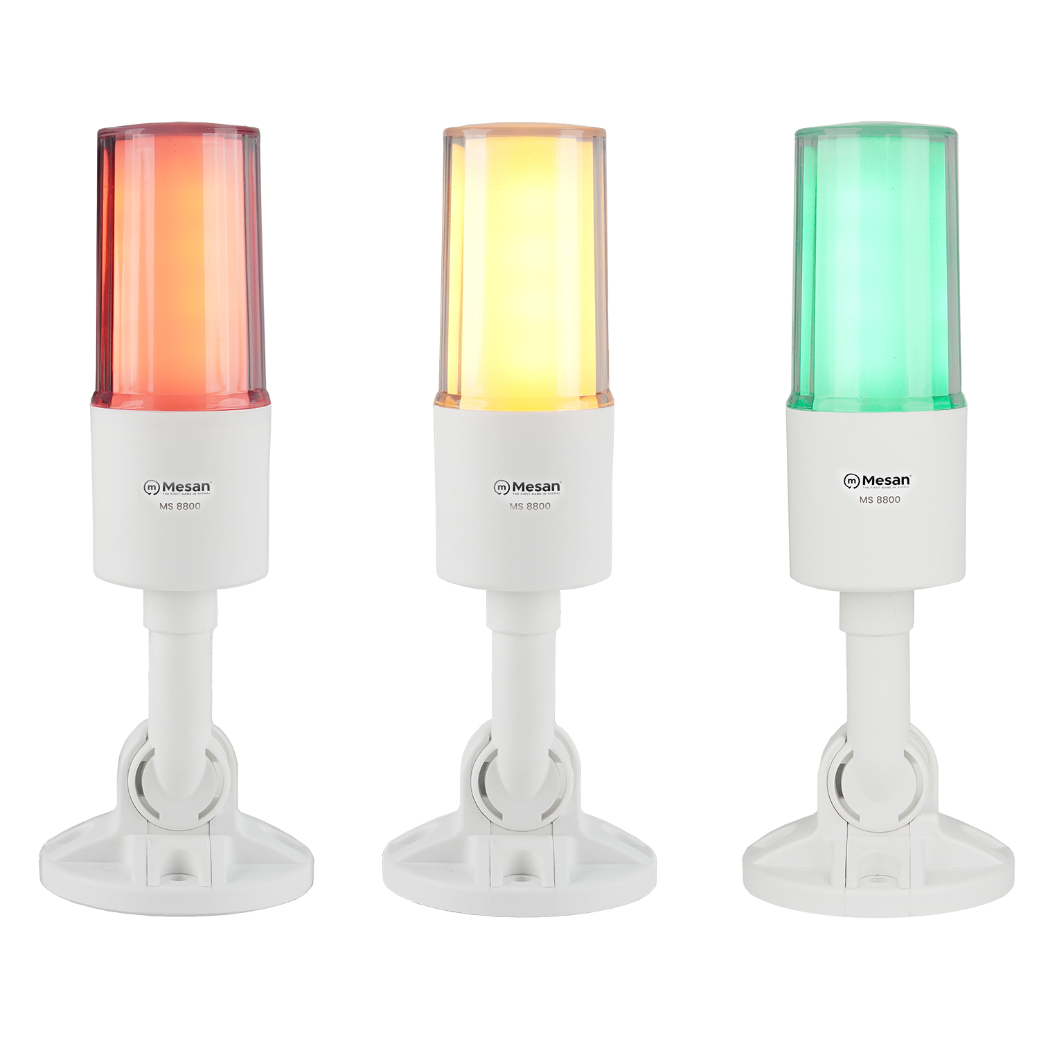 MESAN MS 8800 Ø50 RGY 3 Renk Buzzerlı Işıklı Kolon