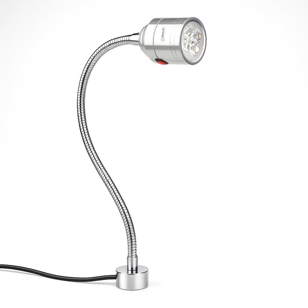 MESAN MS 9800.24VDC 5W Makine Aydınlatma Lambası Mıknatıslı