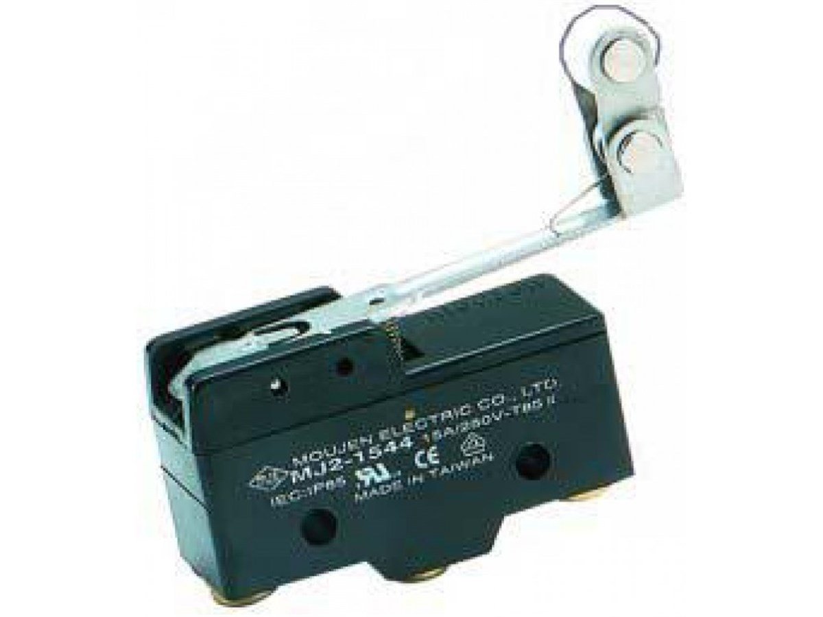 Moujen MJ2-1544F Devrilen Metal Makaralı Uzun Paletli Micro Switch