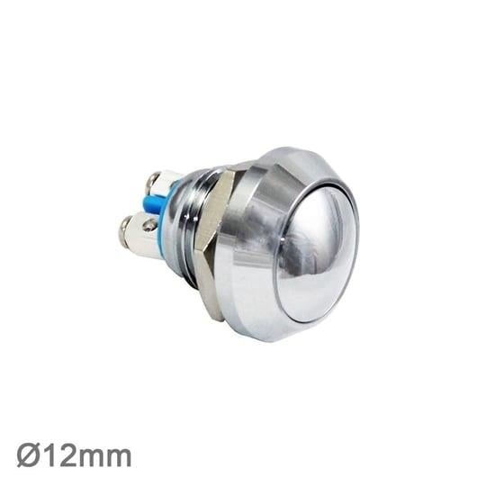 NO81 GQ12B-10-N 12mm Metal Yaylı Buton IP65
