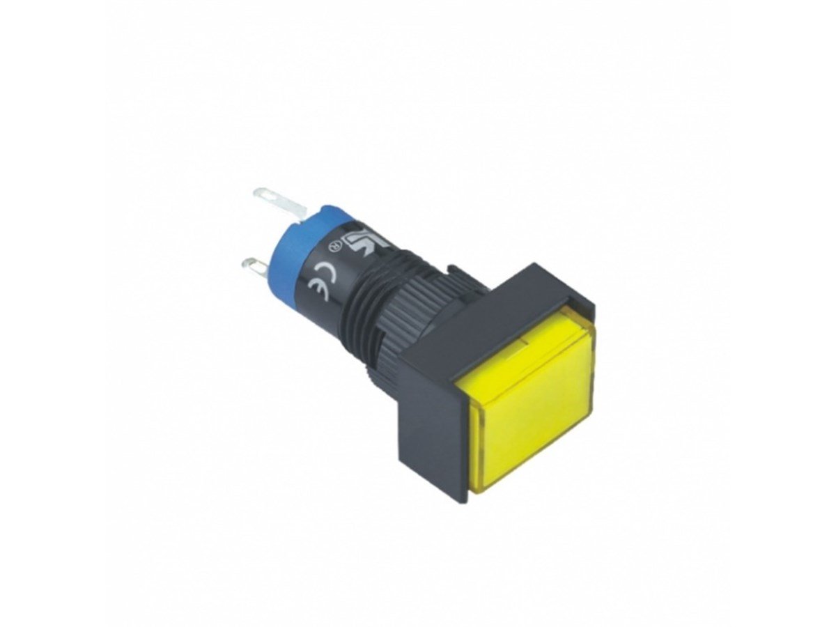 Onpow LAS2-AYD-D 12 mm Kare Sinyal Lambaları  10V-24V