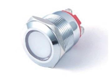 T19-130C 19mm Led Sinyal Lambası 12-24V DC