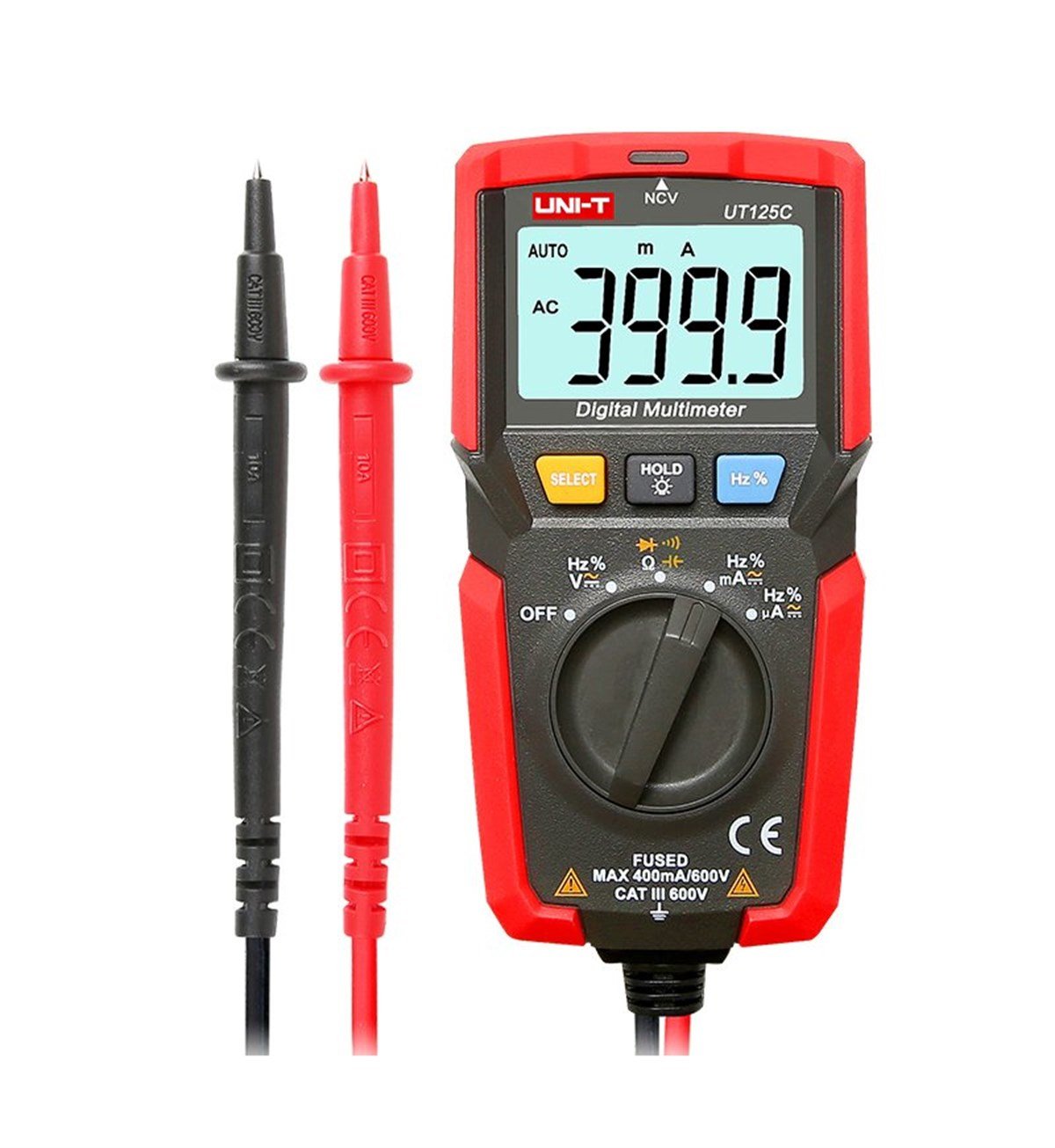 UNI-T UT125C Cep Boyutu Dijital Multimetre