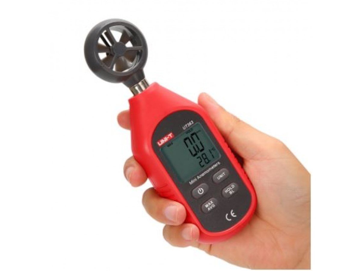Unı-T UT363 Mini Rüzgar ve Hava Hızı Ölçü Aleti