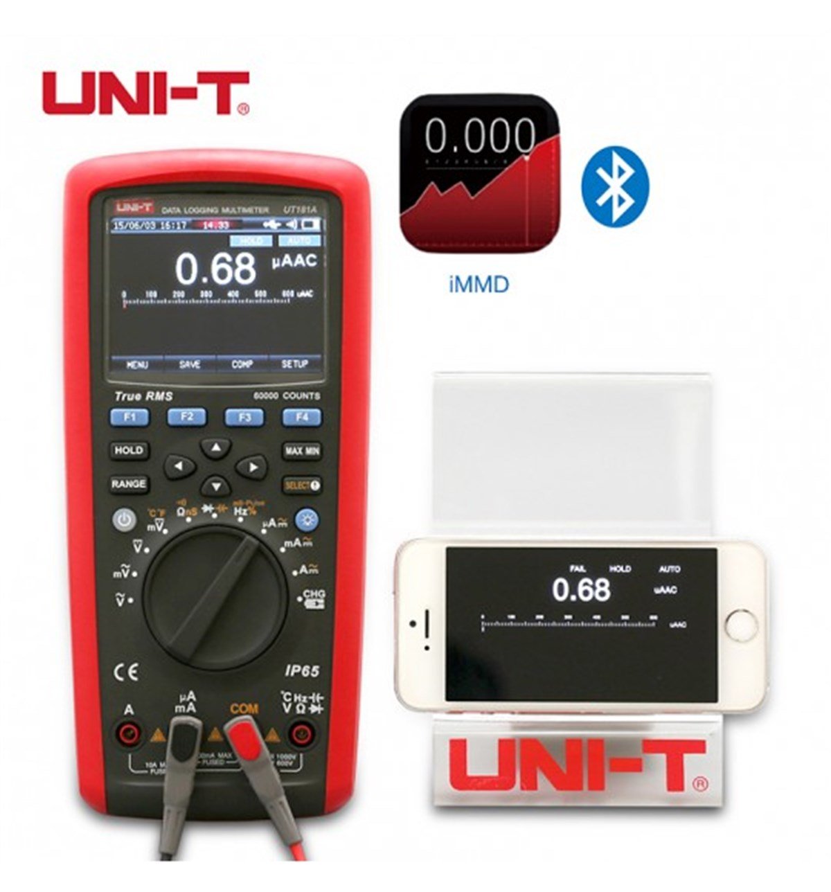 Unit UT181A True RMS Dijital Multimetre ve Datalogger