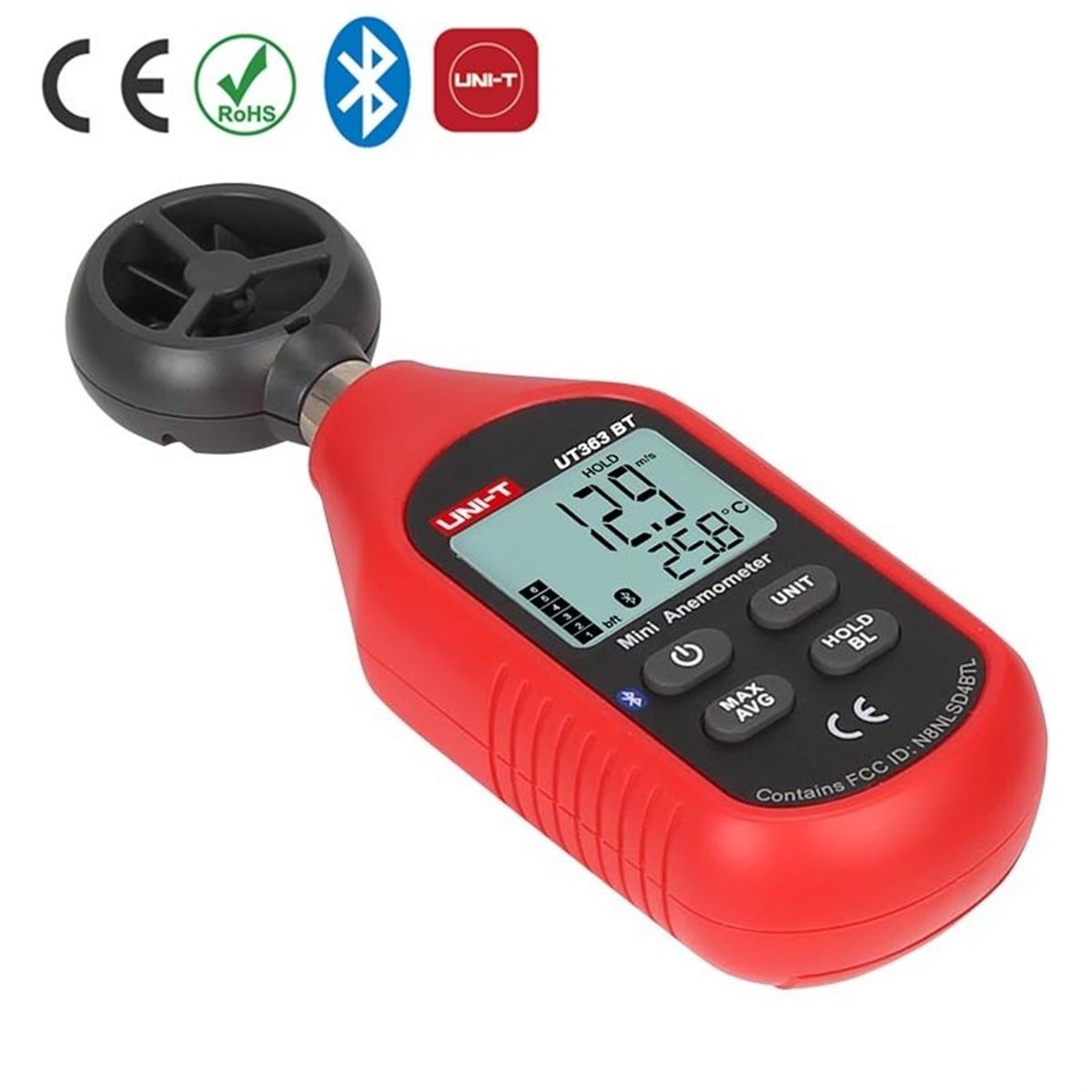 Unit UT363BT Mini Anomemetre UT 363BT UT-363BT