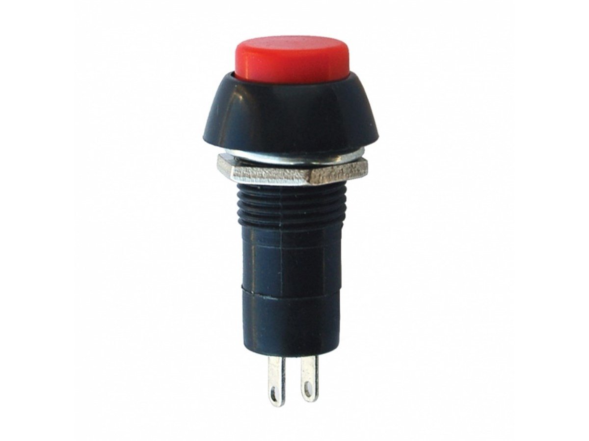 Yuvarlak Plastik Buton 12mm Ters Kontak IC-187