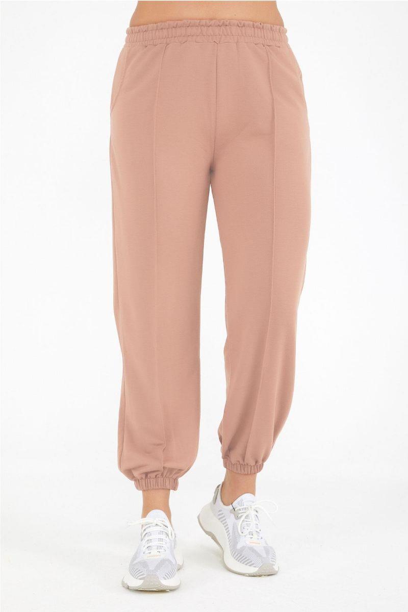 Eşofman Büyük Beden Cepli Eşofman Pudra